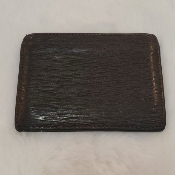 Coach Leather Card Holder - Picture 2 of 4